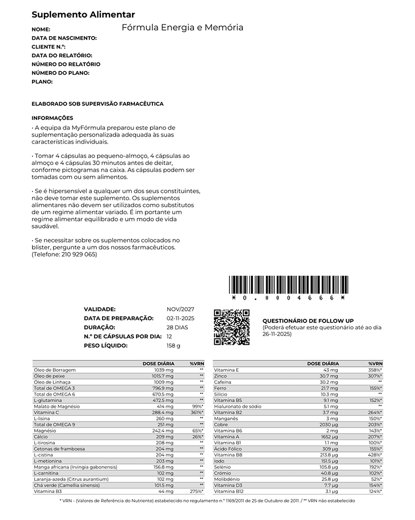 Suplementos naturais